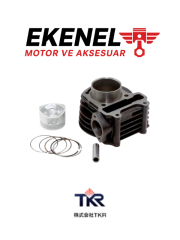Honda Activa 100 – Beat Silindir Piston Segman Takımı | TKR Marka | 2003–2010 Uyumlu Komple Set