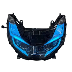 HONDA PCX 2021 - 2024 UYUMLU RGB LED TELEFON KONROLLÜ ÖN FAR TAKIMI BLUETOOTH