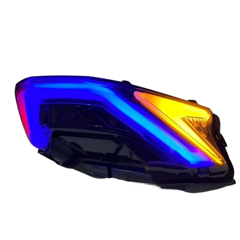 Honda Pcx 2021-2024 Uyumlu Rgb Led Telefon Kontrollü Arka Stop Takımı Bluetooth