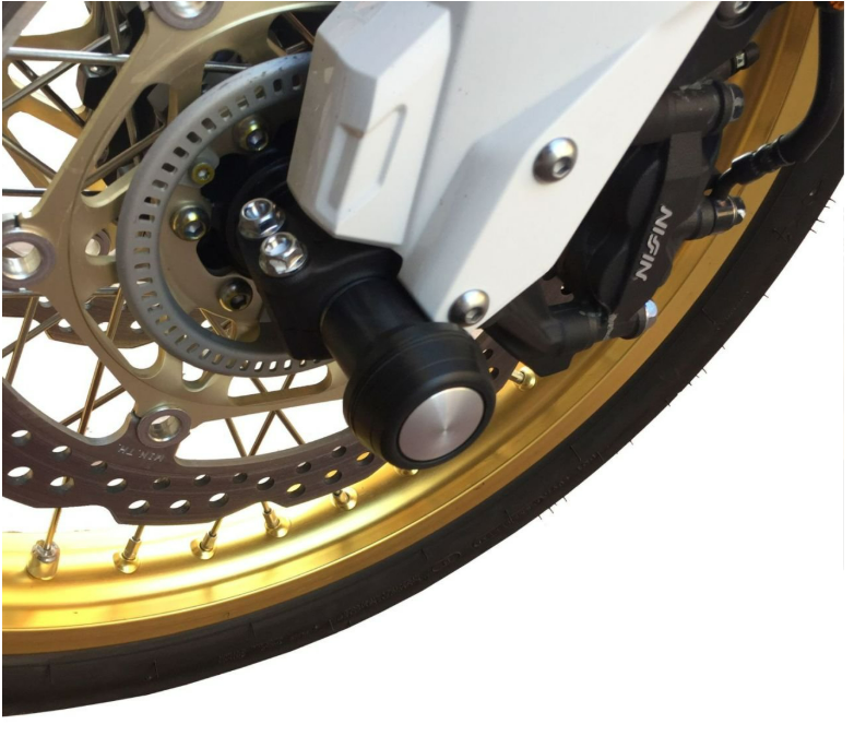 Gp Kompozit Honda Africa Twin Crf1000l Crf1100l L1 L2 L4 2016 - 2023 Uyumlu Aks Koruma Takoz Seti Siyah