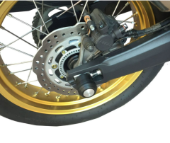 GP Kompozit Honda Africa Twin CRF1000L / CRF1100L L1/L2/L4 2016-2023 Uyumlu Aks Koruma Takoz Seti Siyah