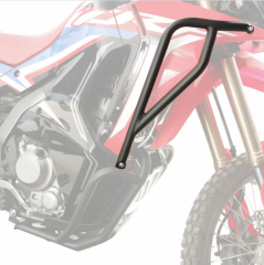 Gp Kompozit Honda Crf250 Rally 2023 - 2025 Uyumlu Motor Koruma Demiri Üst Kısım Siyah