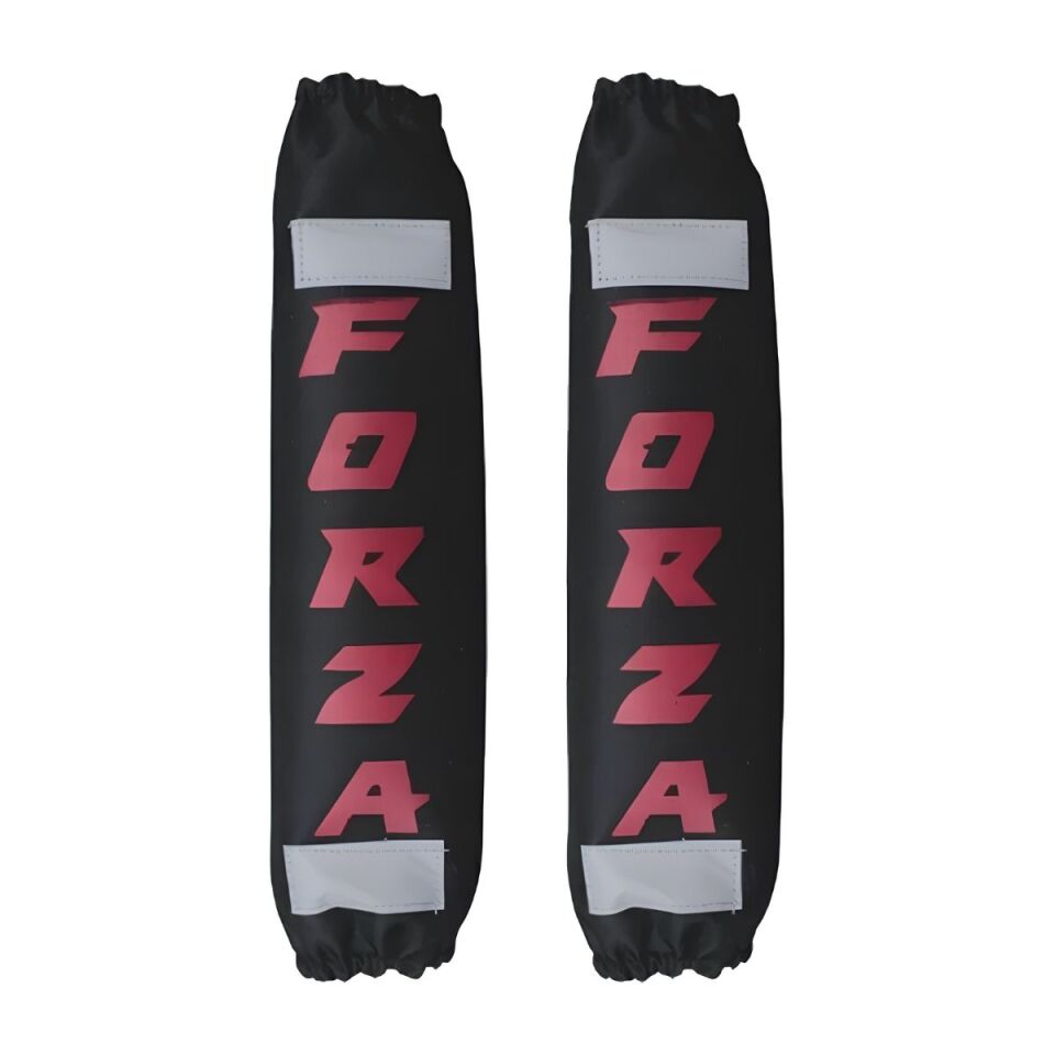 Honda Forza 2018 - 2024 Uyumlu Kırmızı Amortisör Kılıfı 29 X 7 Cm