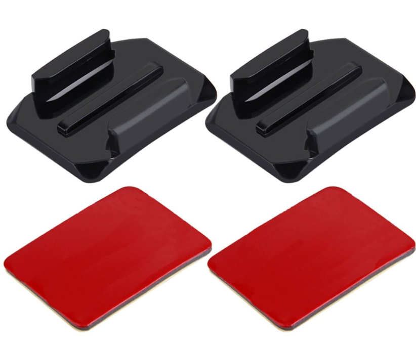 Tüm Aksiyon Kameralara Uyumlu 2 Adet Oval Zemin Aparatı+ 3M Yapışkan Bant 10