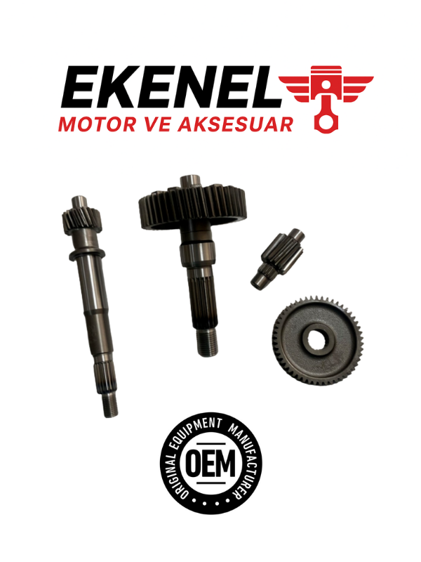 Honda Alpha 110 Şanzıman Dişli Seti | OEM Uyumlu Dişli Takımı