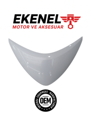 Honda Alpha 110 Far Üst Parça Beyaz | OEM Gövde Üst Kapağı