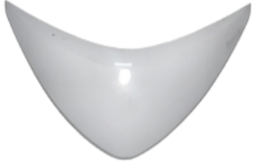 Honda Spacy Alpha 110 Far Üst Grenaj Beyaz Oem