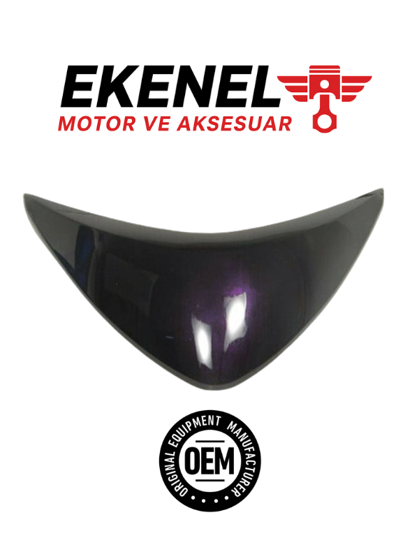 Honda Alpha 110 Far Üst Kapak Mor | OEM Ön Gövde Üst Parçası