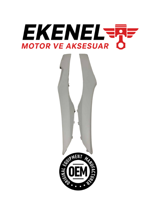 Honda Alpha 110 Marşpiyel Açık Gri Takım | OEM Yedek Parça