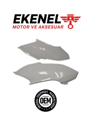 Honda Alpha 110 Sele Altı Kapak Beyaz Takım | OEM Gövde Parçası (Etiketsiz)