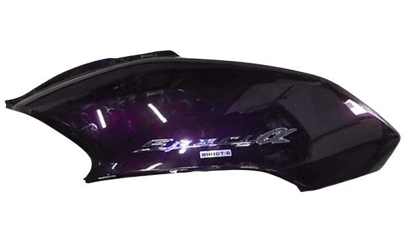 Honda Spacy Alpha 110 Sele Altı Sol Kapak Mor Orijinal