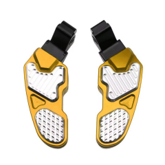 Honda PCX 2018-2025 Uyumlu Dekoratif Arka Yolcu Basamağı Gold