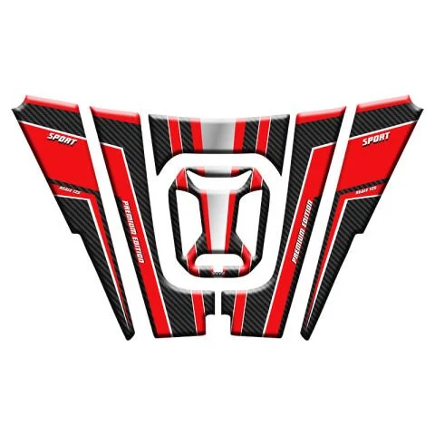 Rks Reale 125 2024 - 2025 Uyumlu Tank Pad 002