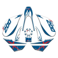 Hero Xpulse 200 2020 - 2025 Uyumlu Tank Pad Set 001