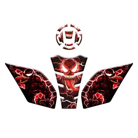 CF Moto 250 Sr 2020 - 2025 Uyumlu Tank Pad Set 014