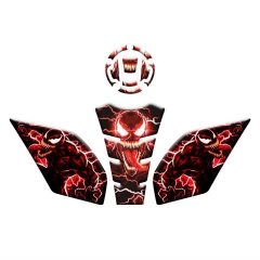 CF Moto 250 Sr 2020 - 2025 Uyumlu Tank Pad Set 014