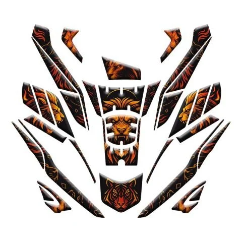 Honda PCX 2025 Uyumlu Tank Pad Set 009