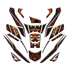 Honda PCX 2025 Uyumlu Tank Pad Set 009