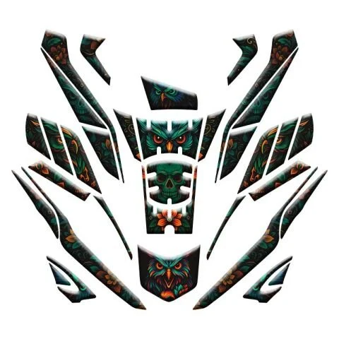 Honda PCX 2025 Uyumlu Tank Pad Set 008