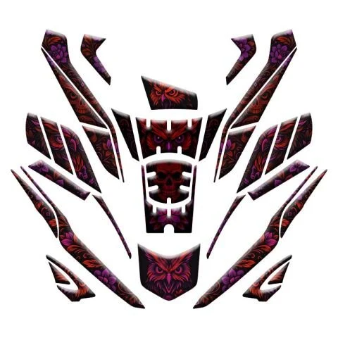 Honda PCX 2025 Uyumlu Tank Pad Set 007