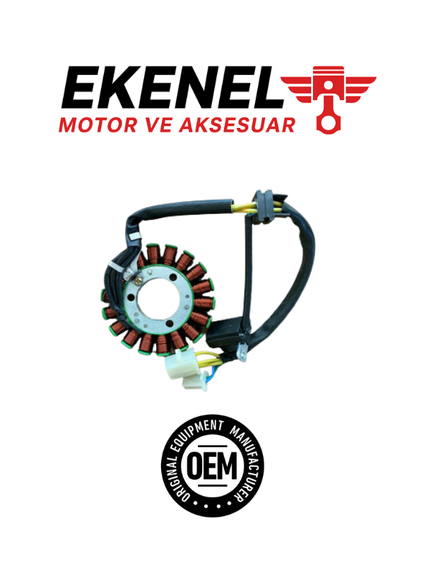 Honda CBF150 Statör 18'li | Yeni Model OEM Şarj Bobini