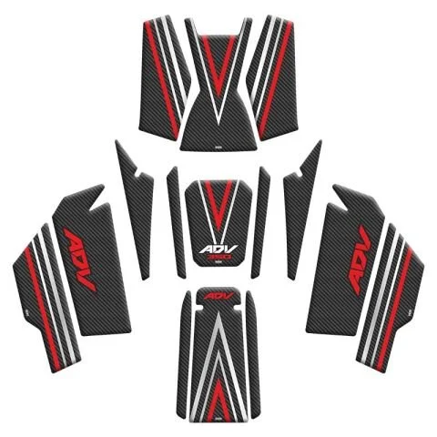 Honda Adv 350 2023 - 2025 Uyumlu Tank Pad Set 003