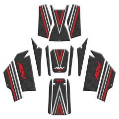 Honda Adv 350 2023 - 2025 Uyumlu Tank Pad Set 003