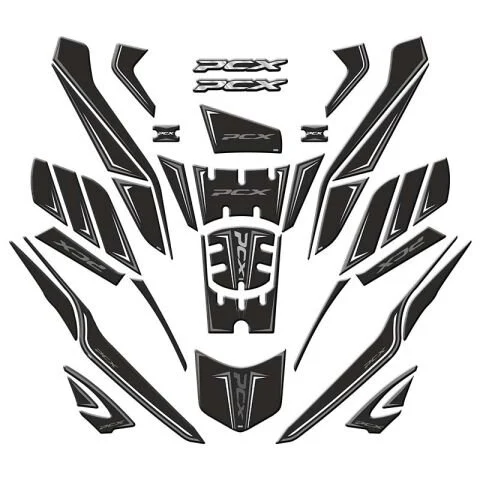 Honda PCX 2025 Uyumlu Tank Pad Set 004