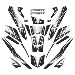 Honda PCX 2025 Uyumlu Tank Pad Set 002