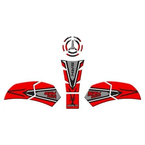 RKS SRK 125 R 2023 - 2025 Uyumlu Tank Pad Set 001