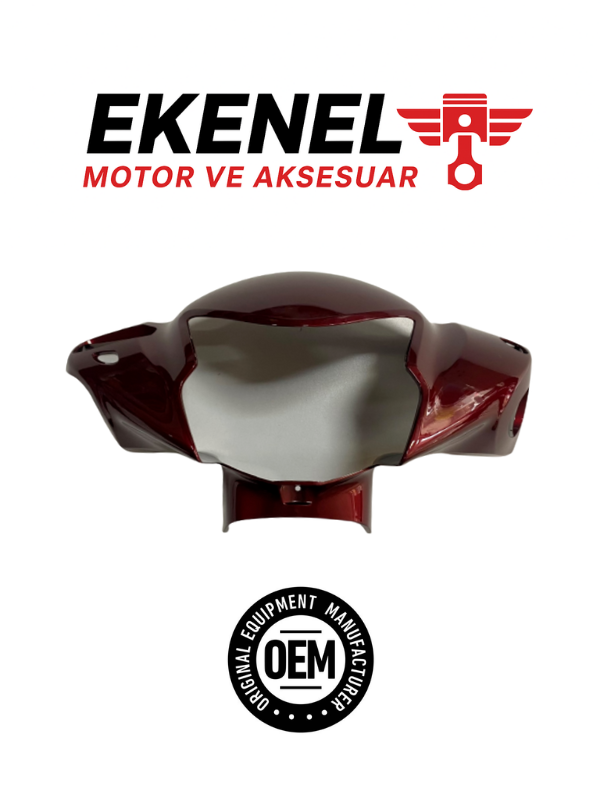 Honda DİO110 Far Çerçeve Kırmızı OEM | Şık ve Uyumlu Ön Far Çerçevesi