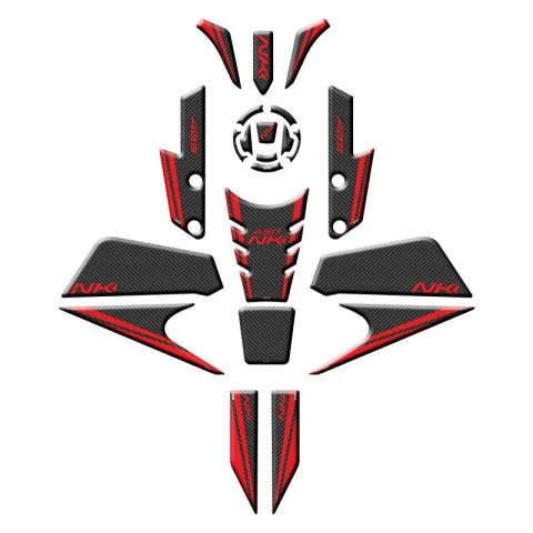 CF Moto 450 NK 2024 - 2025 Uyumlu Full Tank Pad Set 004