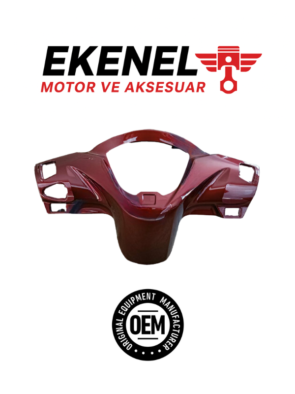Honda DİO110 KM Çerçeve Kırmızı OEM | Gösterge Çevresi Renkli Çerçeve
