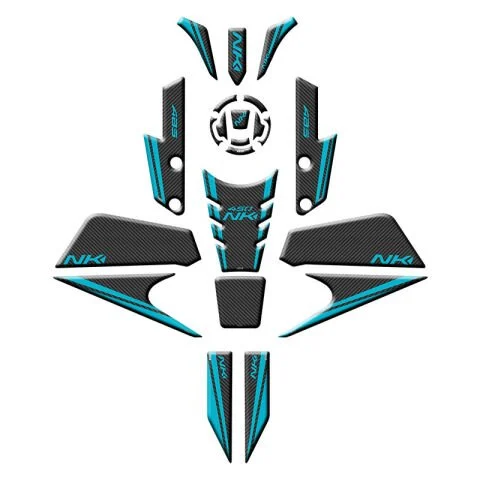 CF Moto 450 NK 2024 - 2025 Uyumlu Full Tank Pad Set 003