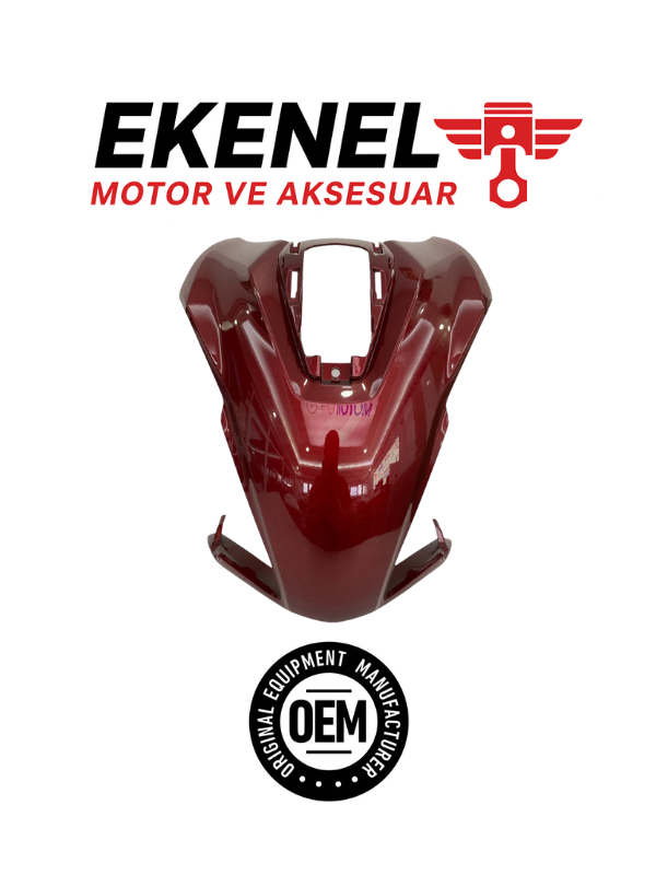 Honda DİO110 Ön Göğüs Kırmızı OEM | Gövde Ön Panel Parçası