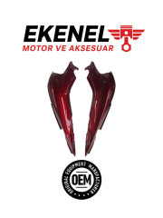 Honda DİO110 Sele Altı Kapak Takım Kırmızı OEM | Gövde Yan Parça Takımı