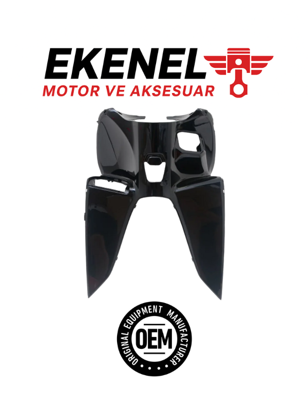 Honda DİO110 Torpido İç Kısım Siyah OEM | İç Gövde Paneli – Siyah Renk