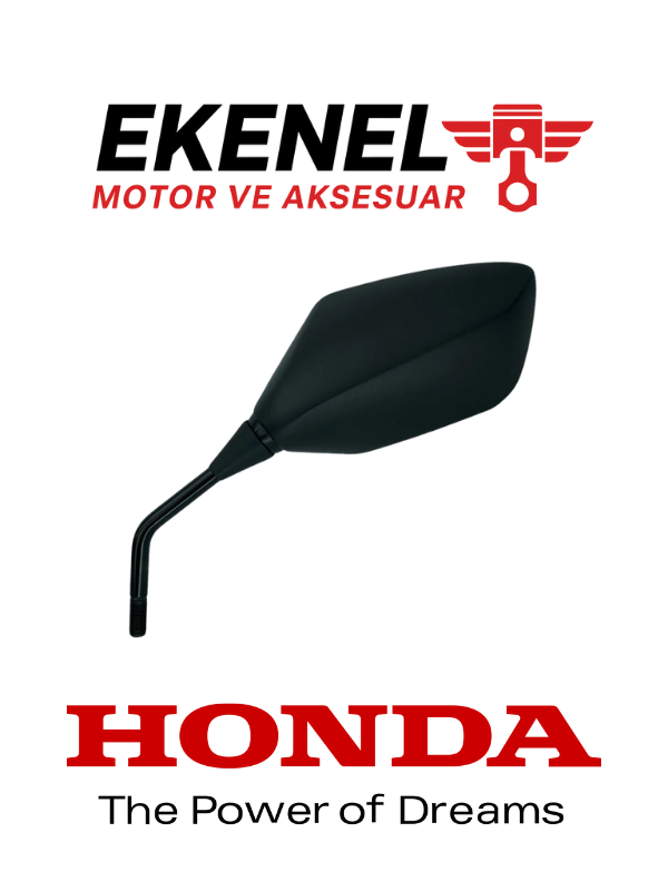Honda DİO110 Sol Ayna Orijinal | Geniş Görüş Açılı Scooter Dikiz Aynası