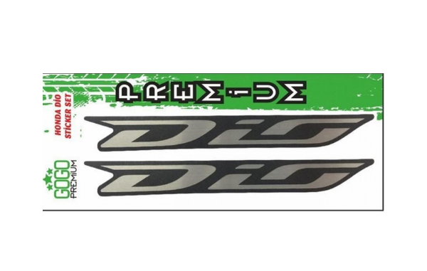 Honda Dio Uyumlu Sele Altı Sticker Set