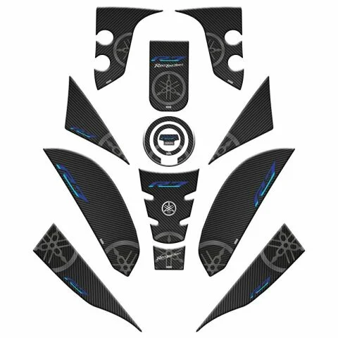 Yamaha R7 2021 - 2025 Uyumlu Full Tank Pad Set 002