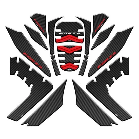 Honda Forza 2021 - 2025 Uyumlu Tank Pad Set 009