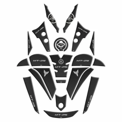 Yamaha Mt25 2020 - 2025 Uyumlu Full Tank Pad Set 007