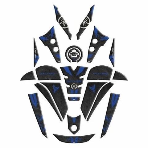 Yamaha Mt25 2020 - 2025 Uyumlu Full Tank Pad Set 002