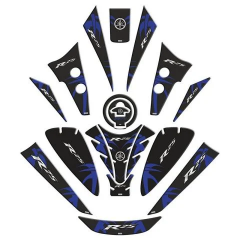 Yamaha R25 2019 - 2025 Uyumlu Tank Pad Set 005