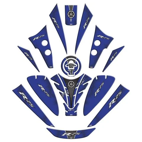 Yamaha R25 2019 - 2025 Uyumlu Tank Pad Set 004