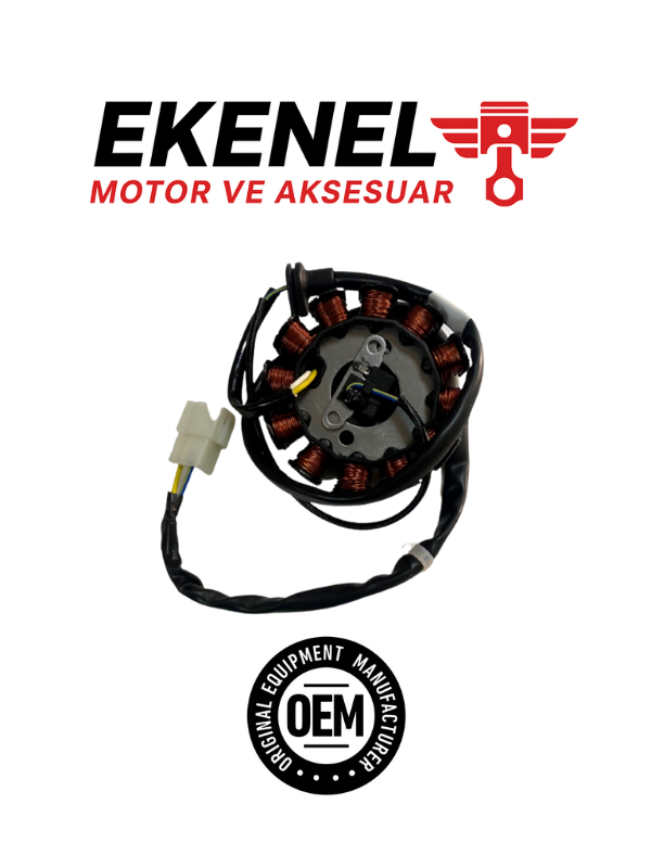 Honda Fizy 125 Stator | OEM Kalite Şarj Bobini