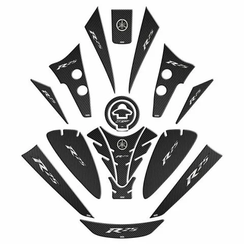 Yamaha R25 2019 - 2025 Uyumlu Tank Pad Set 001