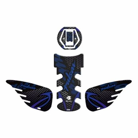 Bajaj Pulsar 2014 - 2025 Uyumlu Tank Pad Set 006