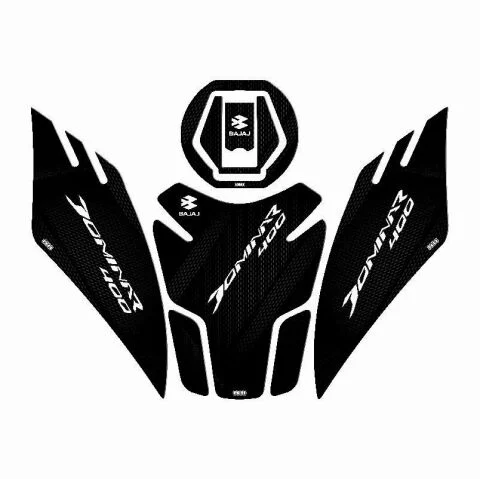 Bajaj Dominar 400 2017 - 2025 Uyumlu Tank Pad Set 003