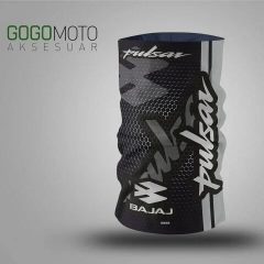 Buff Pulsar Gri Desenli